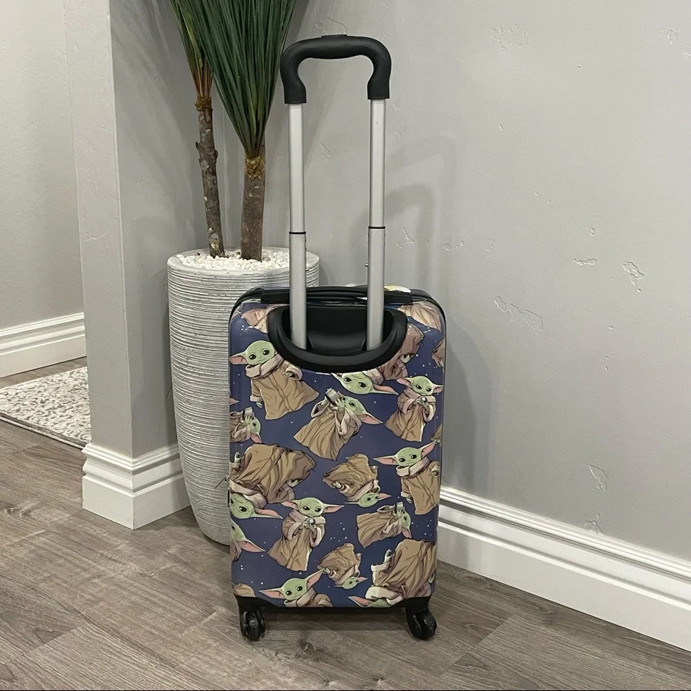 NWT Disney Star Wars Baby Yoda Suitcase, Luggage, Travel Bag - 21” - Picture 3 of 5